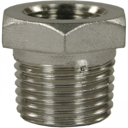 Переходник 1/2"ш-1/4"г (нерж, 500бар) R+M