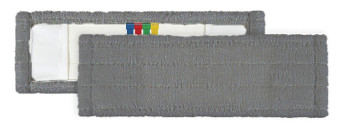 Моп с карманами TTS (40х11см, микрофибра, серый)