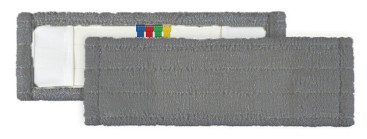 Моп с карманами TTS (40х11см, микрофибра, серый)