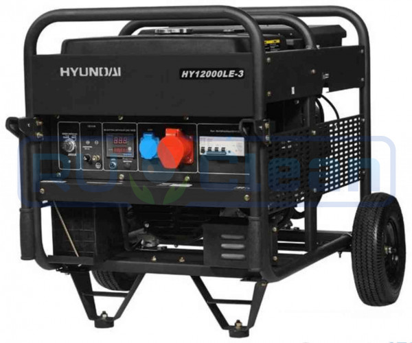 Генератор бензиновый Hyundai HY 12000LE-3