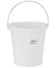 Ведро Vikan (12л, м/детект, белый)