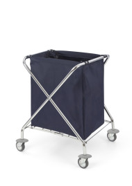 Тележка TTS Dust Export (хром, с мешком 150 л)