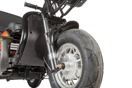 Трицикл электрический Rutrike Бумеранг (золотистый) (022656-3243)