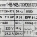 Электродвигатель Comet MS 112M-4 (5,5KW, B34, S175)