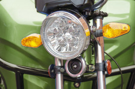 Трицикл электрический Rutrike Вояж К 1300 (серый)