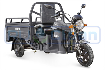 Трицикл электрический Rutrike Вояж К 1300 (серый)