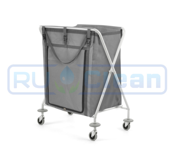 Тележка TTS Dust TITAN (окраш, с мешком 200 л)