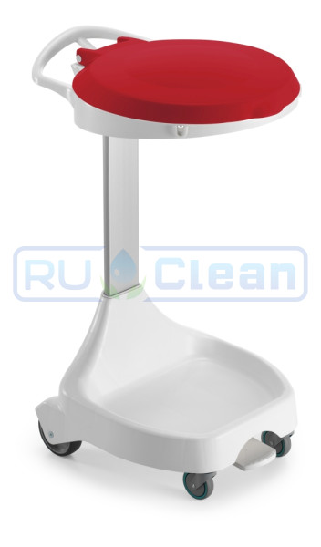 Держатель мешка TTS Smile E-20 (педаль, колеса, красная крышка)