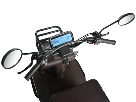 Трицикл электрический Wanshida U1-X (60V, 800W, молочно-белый) (0000307-3095)