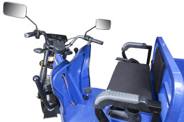 Трицикл электрический Rutrike Габарит 1700 60V1200W (красный)