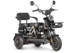 Трицикл электрический Wanshida UN MOTO 60V 650Вт (черный)