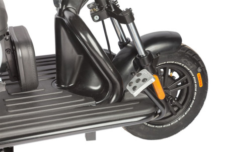 Трицикл электрический Wanshida UN MOTO 60V 650Вт (черный)