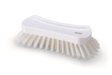 Щетка-скраб IGEAX ручная (230мм, средний, белый)