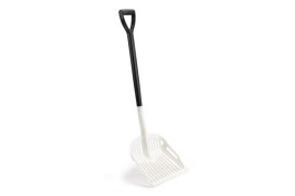 Лопата IGEAX (1100мм, перфорированная, белый)