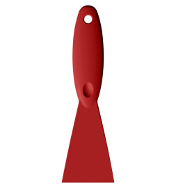 Скребок ручной Haug Bursten (75мм, узкий, красный)