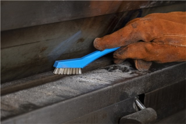 Щетка для чистки деталей Vikan термостойкая (205мм, синий)