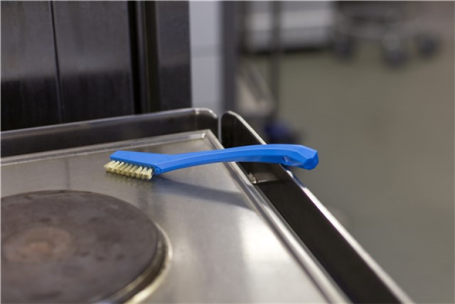 Щетка для чистки деталей Vikan термостойкая (205мм, синий)