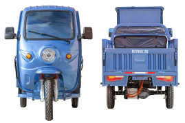 Трицикл электрический Rutrike Гермес Pro 1500 (серый)