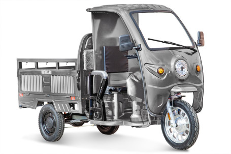 Трицикл электрический Rutrike Гермес Pro 1500 (серый)