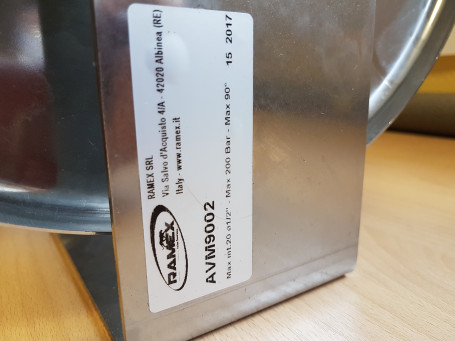 Барабан высокого давления RAMEX AVM 9002 (200бар, 20м, нерж)