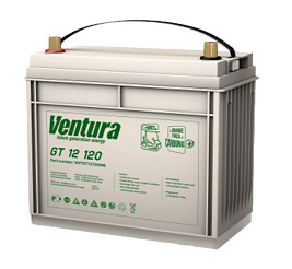 Тяговый аккумулятор Ventura GT 12 125 M8 (12В, 125Ач, AGM)