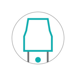 Щетка для пола TTS PET (35см, комбинированный ворс)