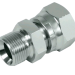 Переходник 3/8"ш-3/8"г (200бар, оцинк, вращ) R+M