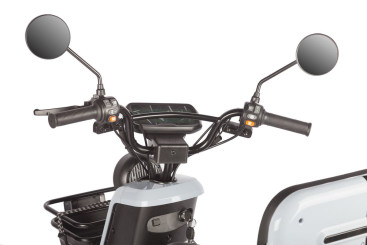 Трицикл электрический Wanshida UN MOTO 60V 650Вт (черно-красный)