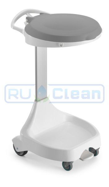 Держатель мешка TTS Smile E-20 (педаль, колеса, серая крышка)