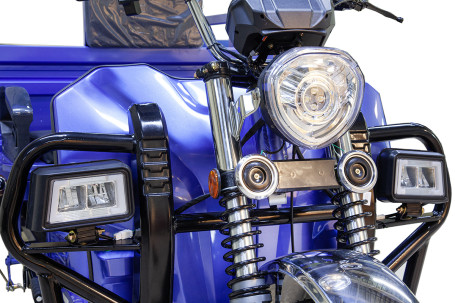 Трицикл электрический Rutrike Эксперт ПРО 2000 (серый) (024610-3124)