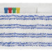 Моп TTS Wet Disinfection soft band (40см, карманы, белый с синими полосками)