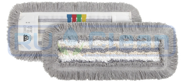 Моп TTS Tuft Tris Wet Disinfectiont (50см, карманы, микрофибра, серо-белый)